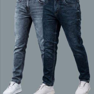 Jeans Denim Pant - 2 Pcs Combo-2